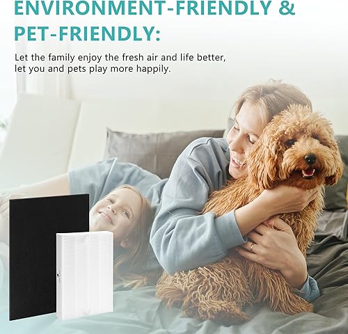 Miniatura 7 de MIFLUS Paquete de 3 filtros HEPA HPA300 de repuesto y 6 paquetes de prefiltros para purificador de aire Honeywell compatible con HPA300, HPA200,