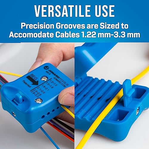 Miniatura 3 de Jonard Tools MS-6 - Cortadora de cables de fibra óptica de alcance medio (1,2 mm - 3 mm)
