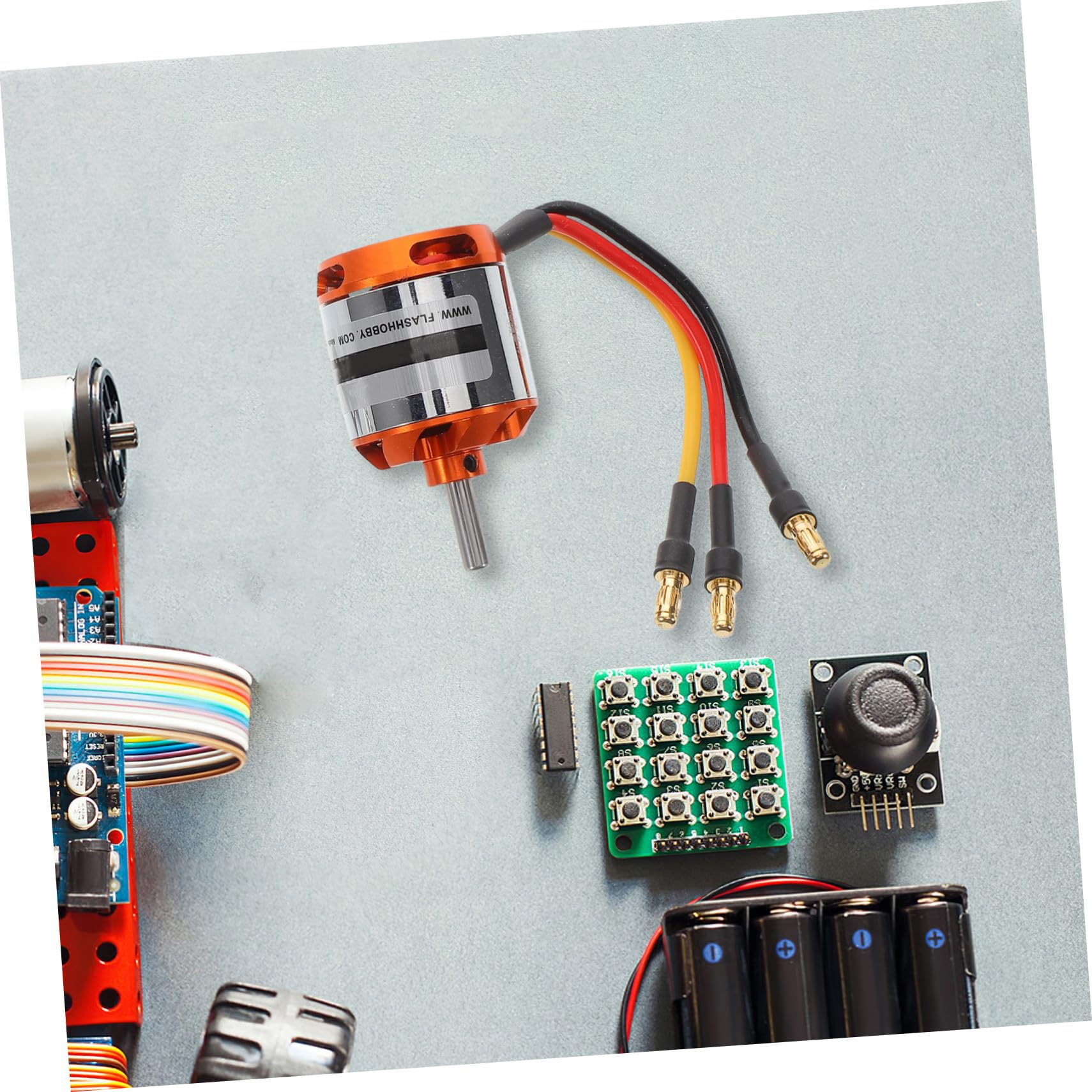 KOMBIUDA Motor Sin Escobillas De ala Fija RC para Helicópteros y Aviones Fácil Configuración y Alta Eficiencia