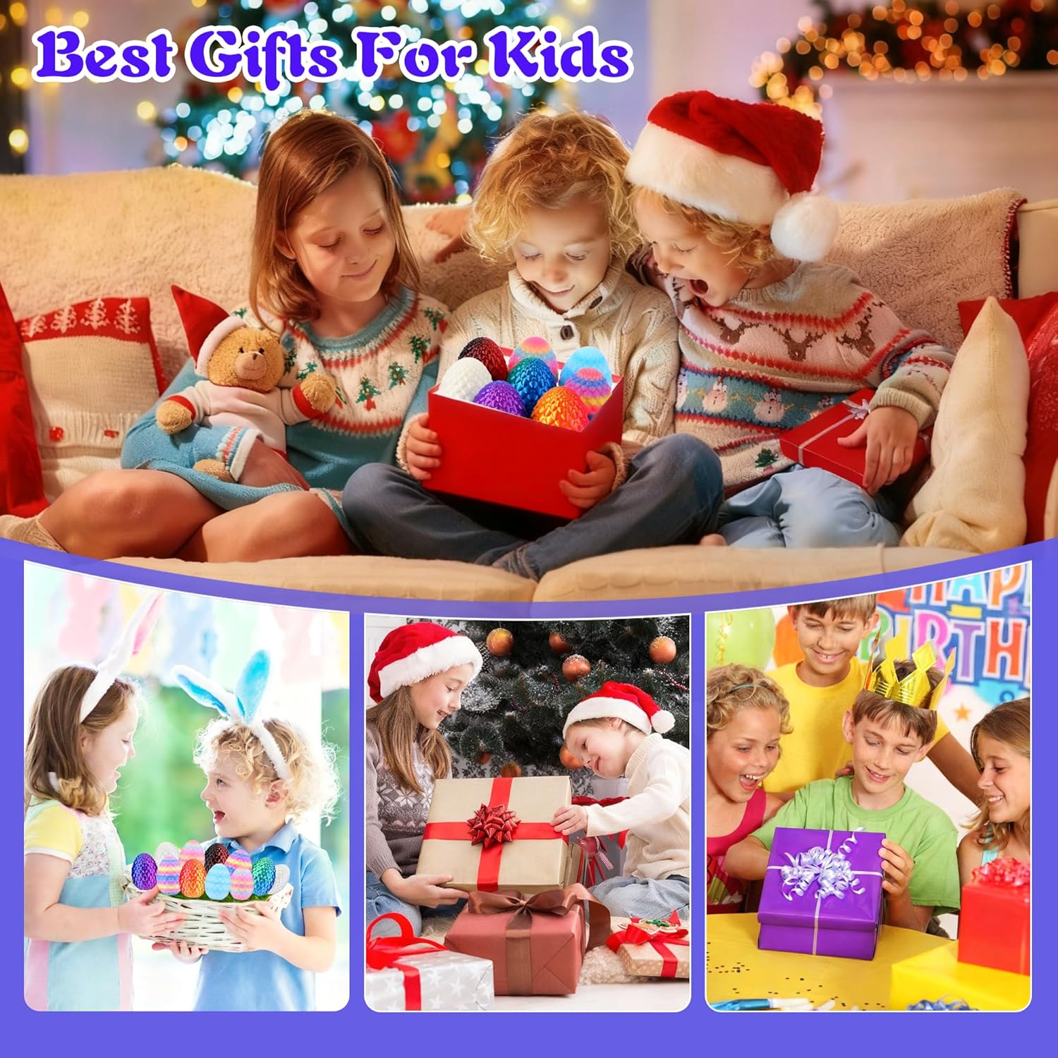 3D Printed Dragon Eggs, 8PCS Mini Crystal Dragon Toys for Ages 8-13 Year Old, Articulated Crystal Fidget Toy Gifts for Kids,Child, Boys and Girls - Image 7