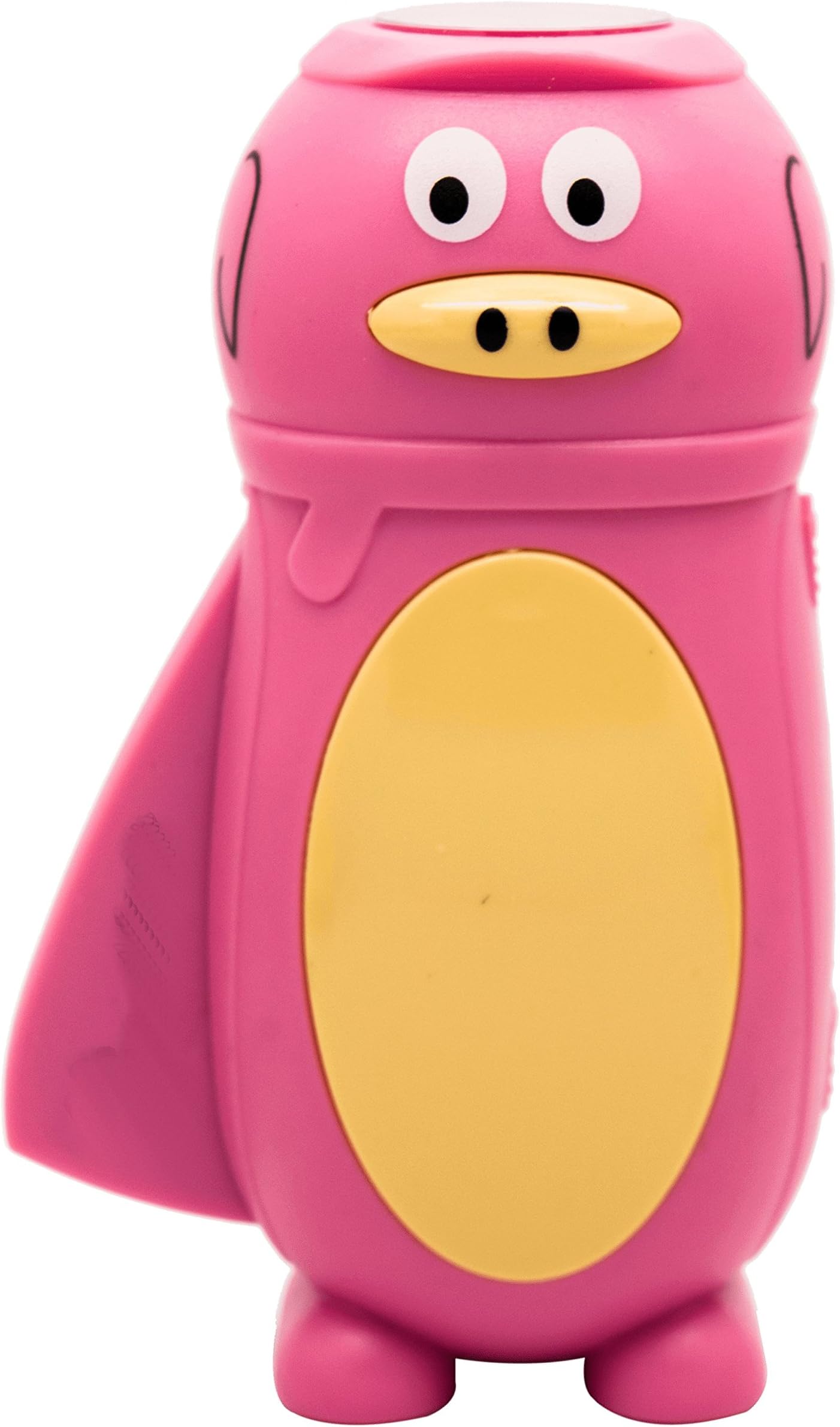 Dynamo Wind Up Pig Torch In Pink