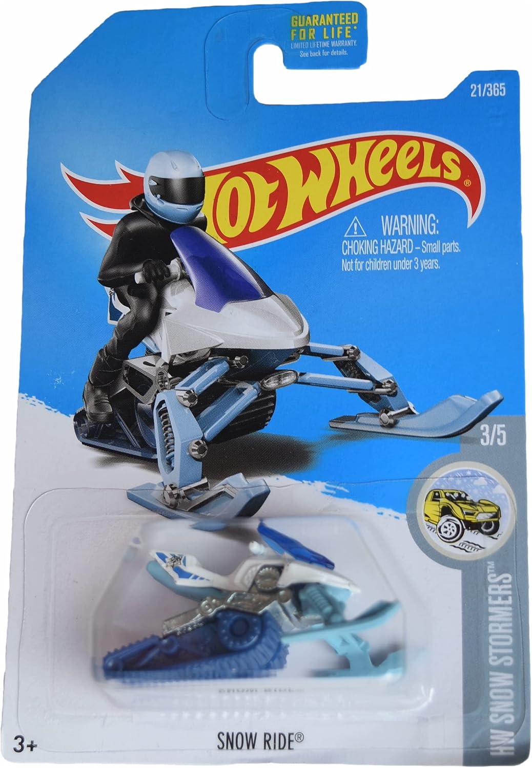 Hot Wheels Snow Ride, [White] 21/365 Snow Stormers 3/5