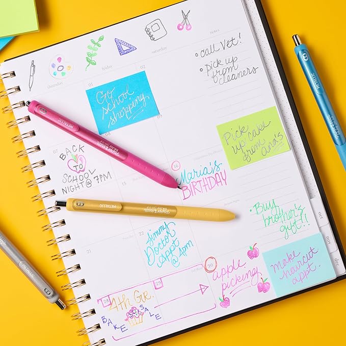 Paper Mate InkJoy Gel Pens Pack 30 Unidades Retráctiles Colores Surtidos miniatura 7