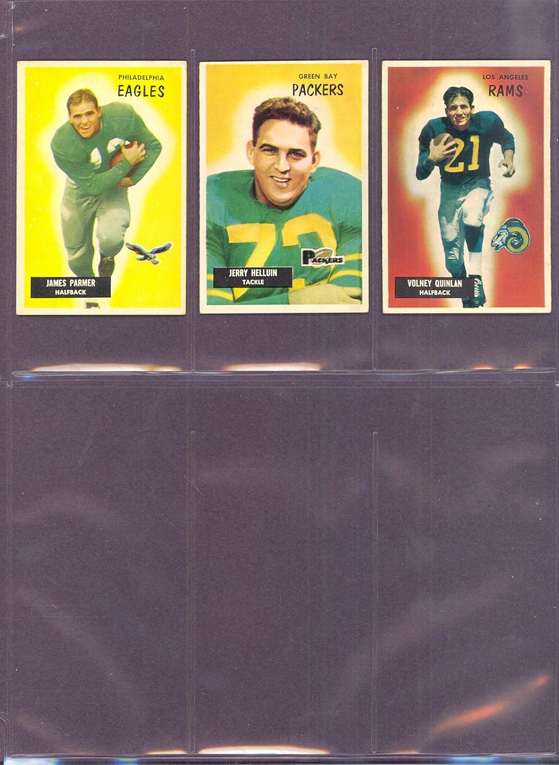 1955 Bowman 144 Jerry Helluin Packers (EX/MT) at Amazon's Sports
