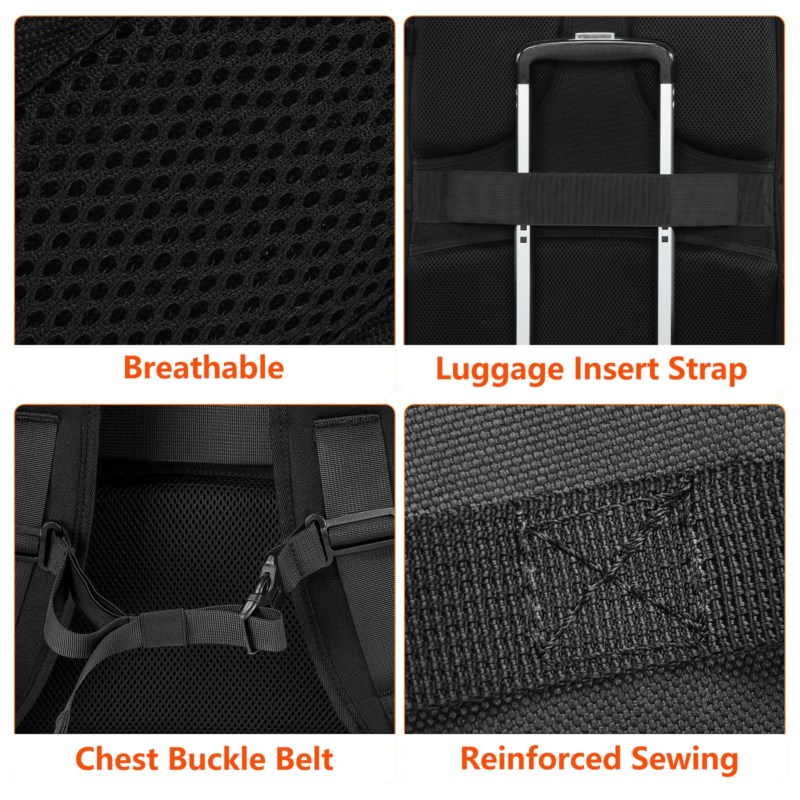 CADeN Sac à dos pour appareil photo - Imperméable - Compatible avec Sony, Canon, Nikon