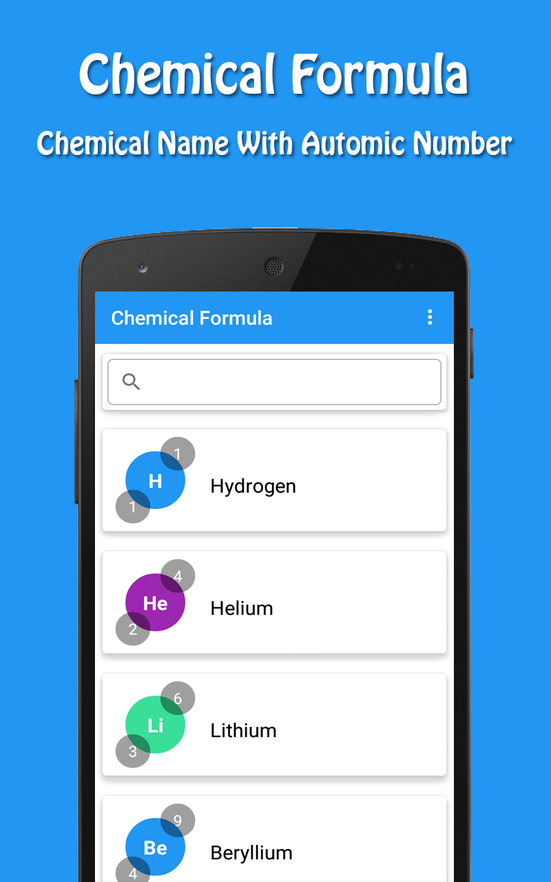 Chemical Formula - App on Amazon Appstore