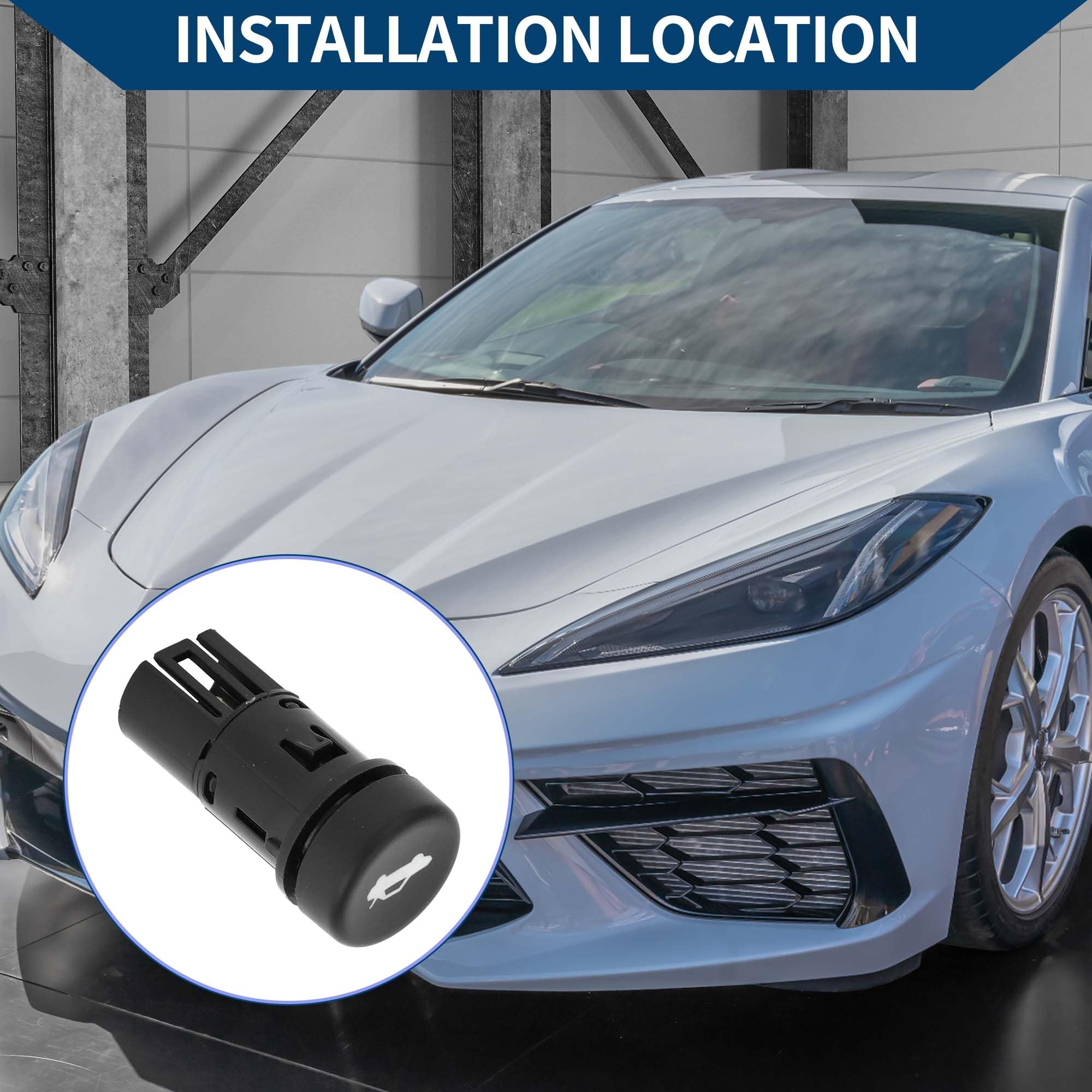 Przycisk zwalniania pokrywy bagażnika No.92224594 Dla Chevrolet Camaro 2011-2015 Trwały Tylny Wyłącznik Uwolnienia 1 Pc