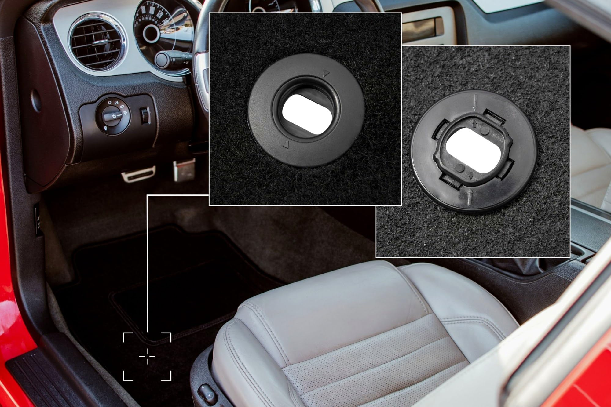 Alfombrillas de Coche para Toyota Avensis II T25 Combi, Liftback, Sedan 2003 – 2009 – Terciopelo – Accesorios para Coche – Alfombrillas para Coche – 4 Piezas – Negro