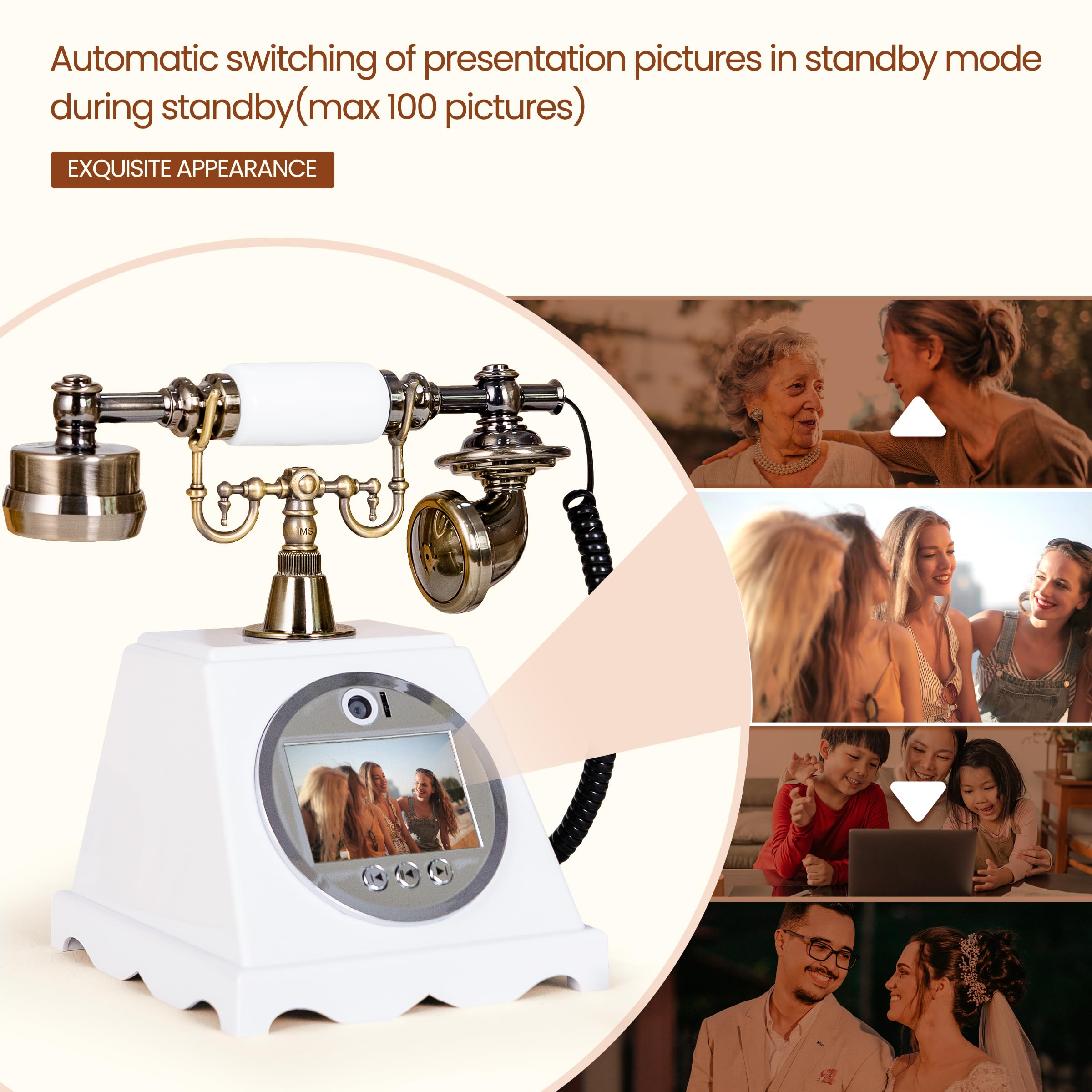 Libro degli ospiti video audio per matrimonio, video 1080p HD, libro degli ospiti, conserva le tue occasioni speciali, ideale per matrimoni, addio al nubilato, compleanni, lauree, baby shower