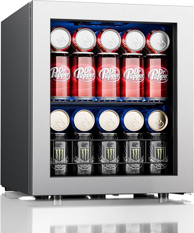 Ca'Lefort Beverage Refrigerator Cooler 65 Can Small