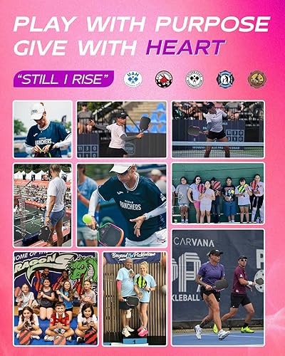 Miniatura 7 de Warping Point Tina Pisnik Phoenix Pickleball Paddle, aprobada por la UPA-A, fibra de carbono T700 cruda, sistema PowerDrive de 0.63 pulgadas y 0.51