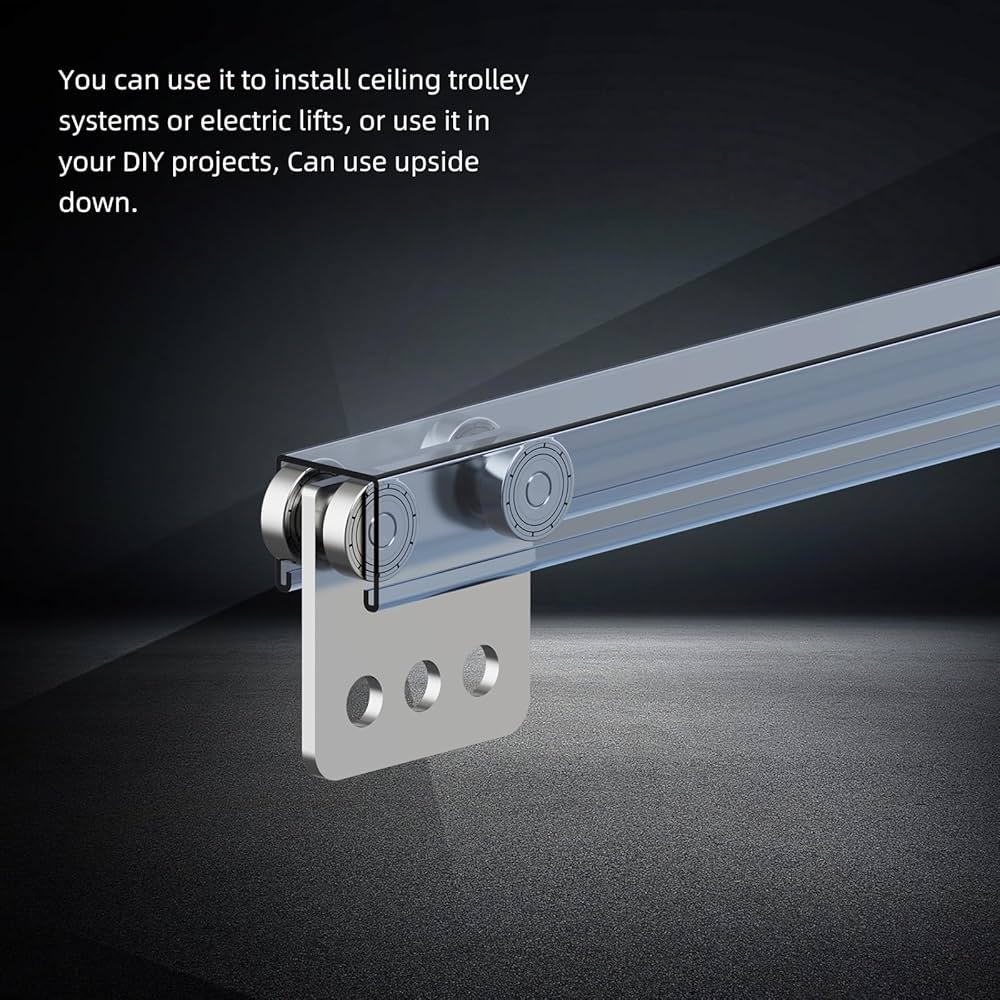 Amazon.co.jp: 4ホイールトロリーアセンブリローラー 4