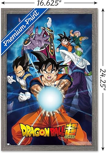 Miniatura 83 de Trends International Dragon Ball Super - Póster de pared de grupos, 22.375 x 34 pulgadas, paquete de póster y montaje