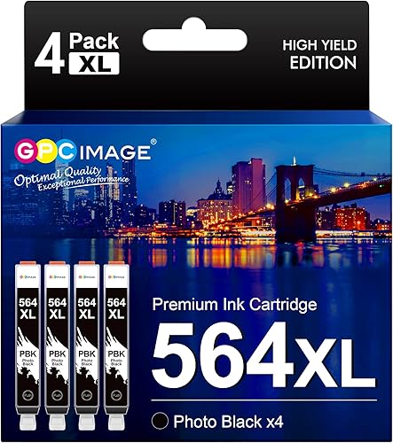 GPC Image Cartucho de tinta compatible 564XL HP Impresoras de repuesto para HP 564XL 564 XL 564 XL Paquete combinado compatible con impresoras