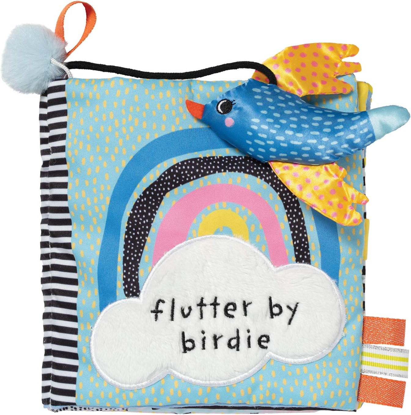 Cherry Blossom Days Flutter by Birdie Soft Activity Book for Babies