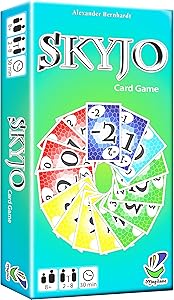 SKYJO, Fun Card Game for Young and Least Young, Fun Game Parties in The Circle of Friends and Family
