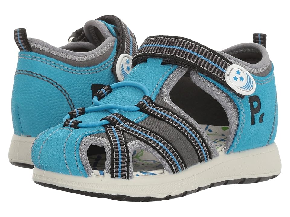 

Primigi Kids PAK 7569 (Infant/Toddler) (Turquoise/Grey) Boy's Shoes
