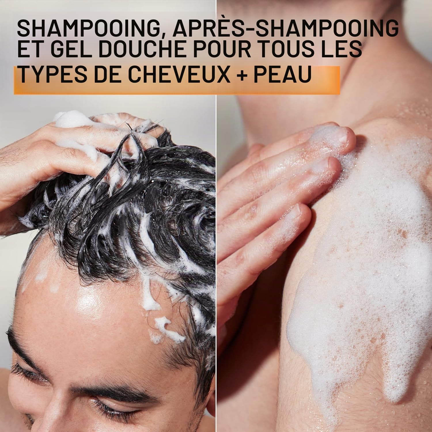 Redken, Shampoing 3-en-1, N&toyant & Hydratant, Cheveux & Corps, Brews, 300 ml