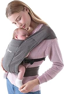 Ergobaby Embrace Baby Carrier for Newborns from Birth with H