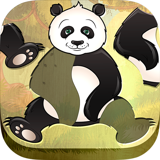 Quebra-cabeças infantis e jogos educativos com Animais