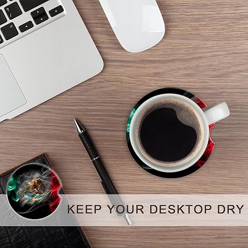 Miniatura 6 de Juego de 2 posavasos de béisbol y sóftbol para automóvil para bebidas, juego de 2 posavasos absorbentes de piedra de cerámica con muesca de dedo y