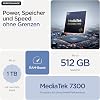 Motorola Edge 60 6.76 Super HD 50MP Camera with Moto AI 12/512GB 5200mAh Android 15 Pantone Gibraltar Sea + Protective Cover + Phone Holder Handpicked at Amazon