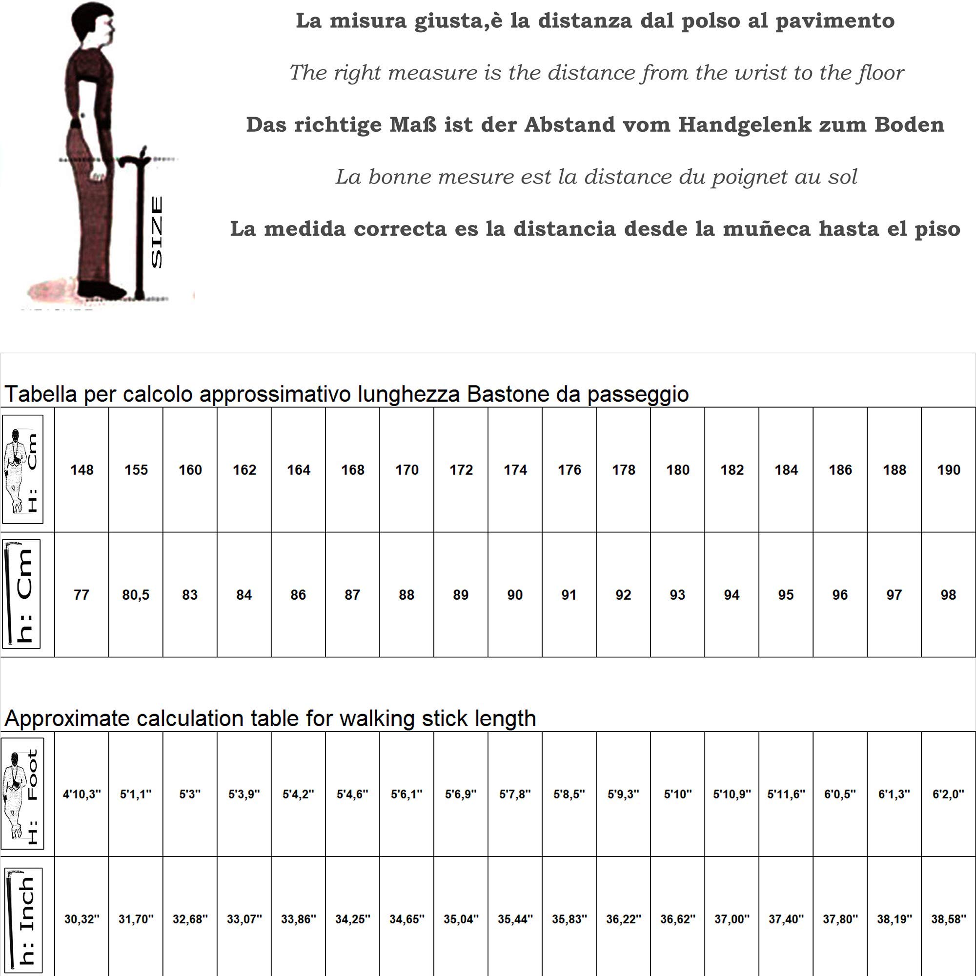elegante bastón personalizable con grabado, para hombre y mujer, mango de caballo