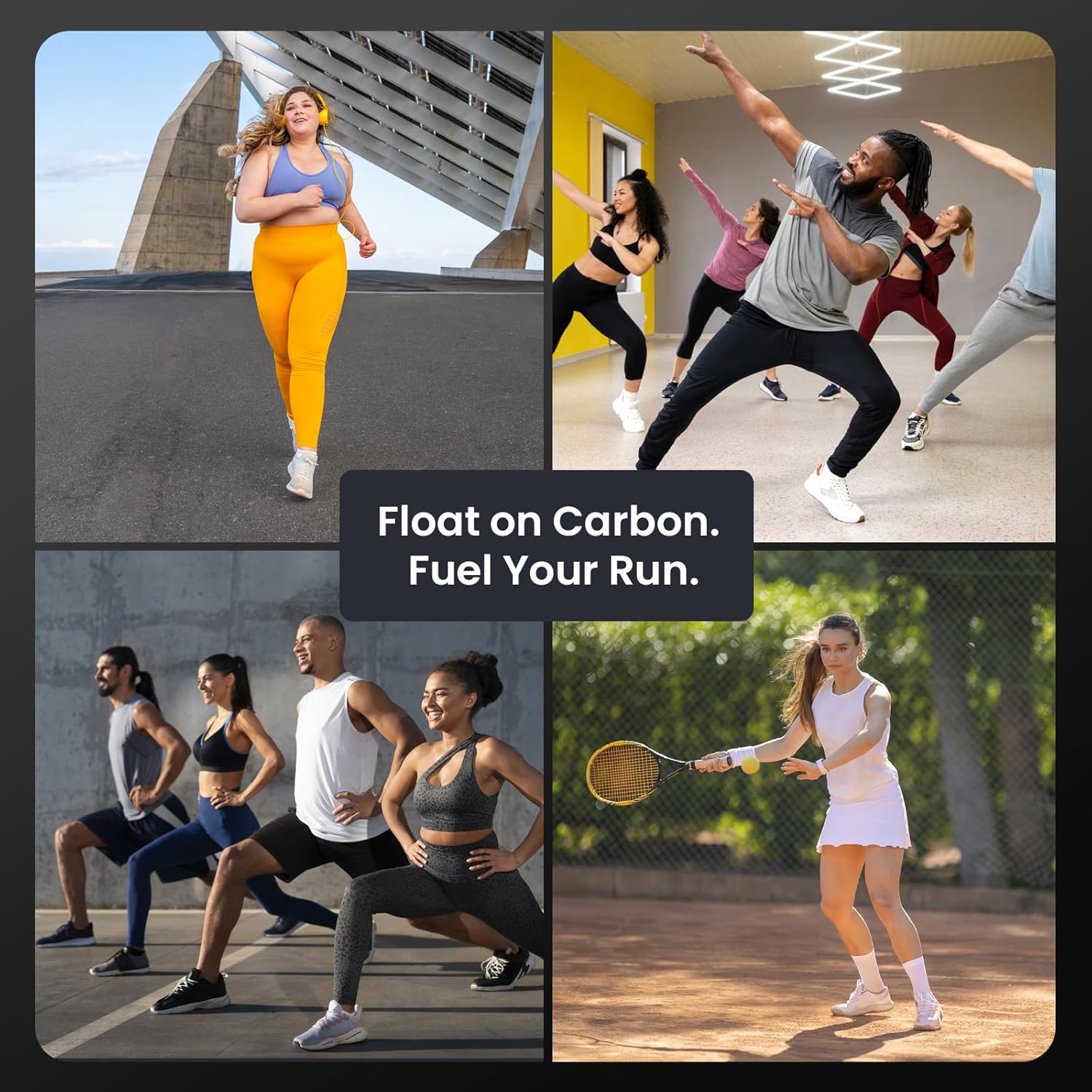 Carbon Fiber Insoles for Men & Women with High Arch Support Shock Absorbing Performance Insoles for Running, Sports, Hiking, Trekking, Basketball-XL-W: 10-10.5 | M: 8-8.5-280MM - Image 6