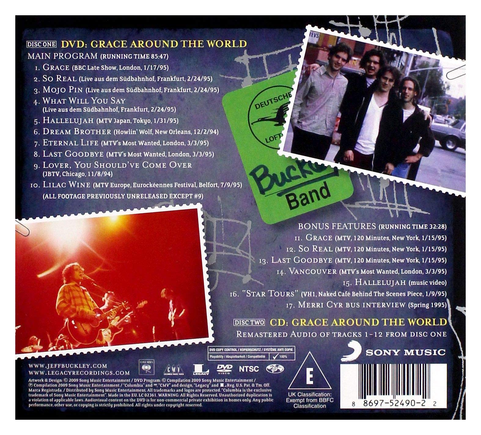 Grace Around The World-Cd/Dvd