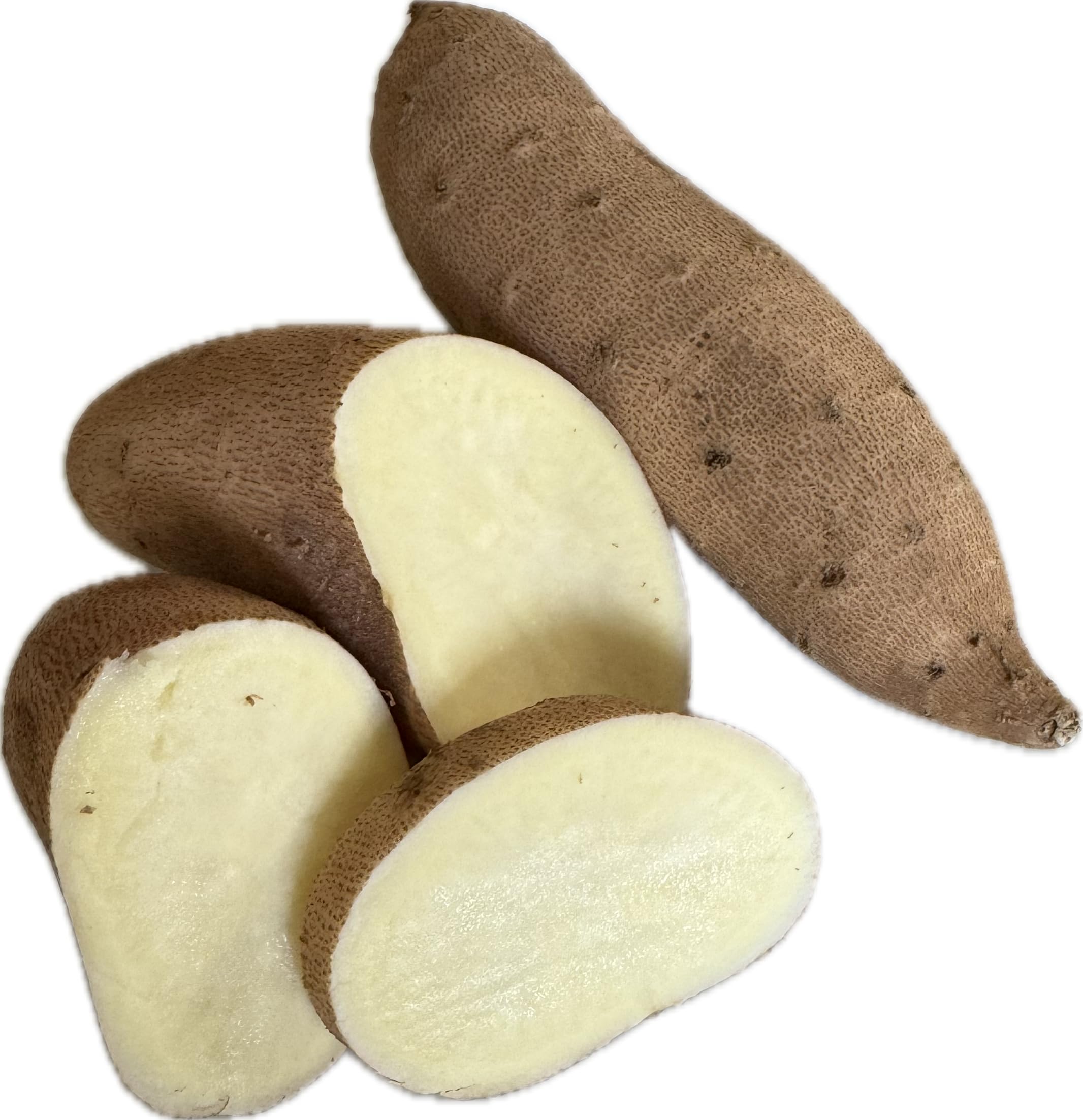 1 Pound Fresh White Sweet Potatoes Yams - White Flesh - Yam Produce