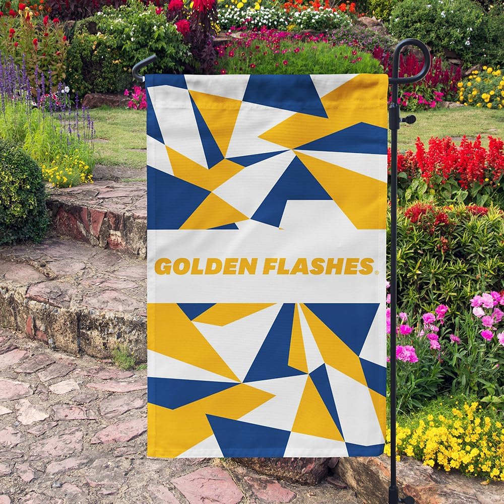 Kent State University Licensed 12 x 19 Inches Flag Garden Flag Banner Yard Decor Outdoor Decoration (Kent State University # 16)