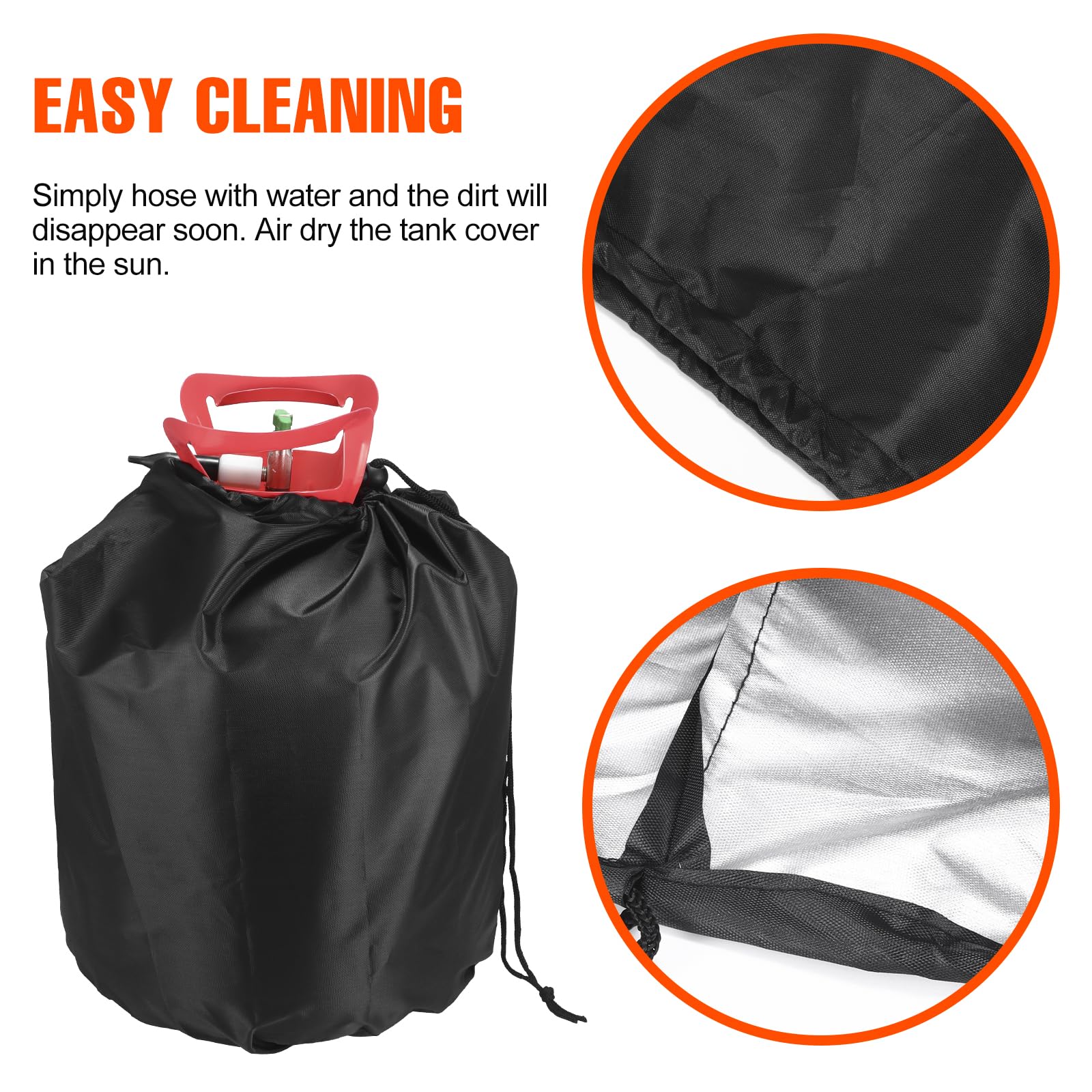 Copertura Per Bombola Gas 20kg | Impermeabile Oxford | Coulisse E Elastico - Foto 6