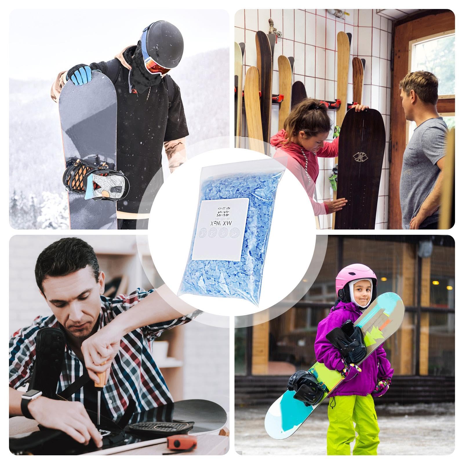 Accesorios de snowboard de alta velocidad para esquís y snowboard todas las temperaturas nieve conservación carreras