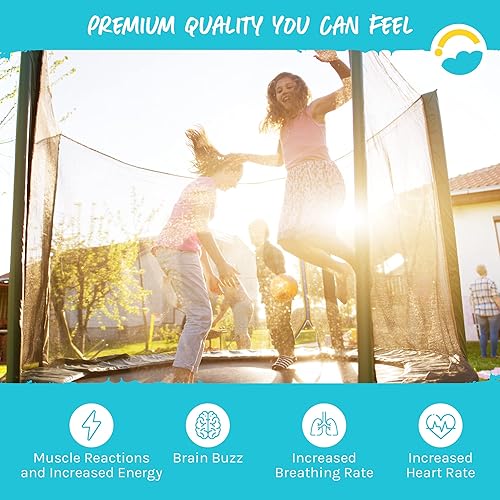 Miniatura 7 de SkyBound Premium Trampoline Replacement Mat Fits 15 Foot Frames wSpring Tool UV Sunguard for Longer Lasting Stitching Durable V-Rings Bounce Safely