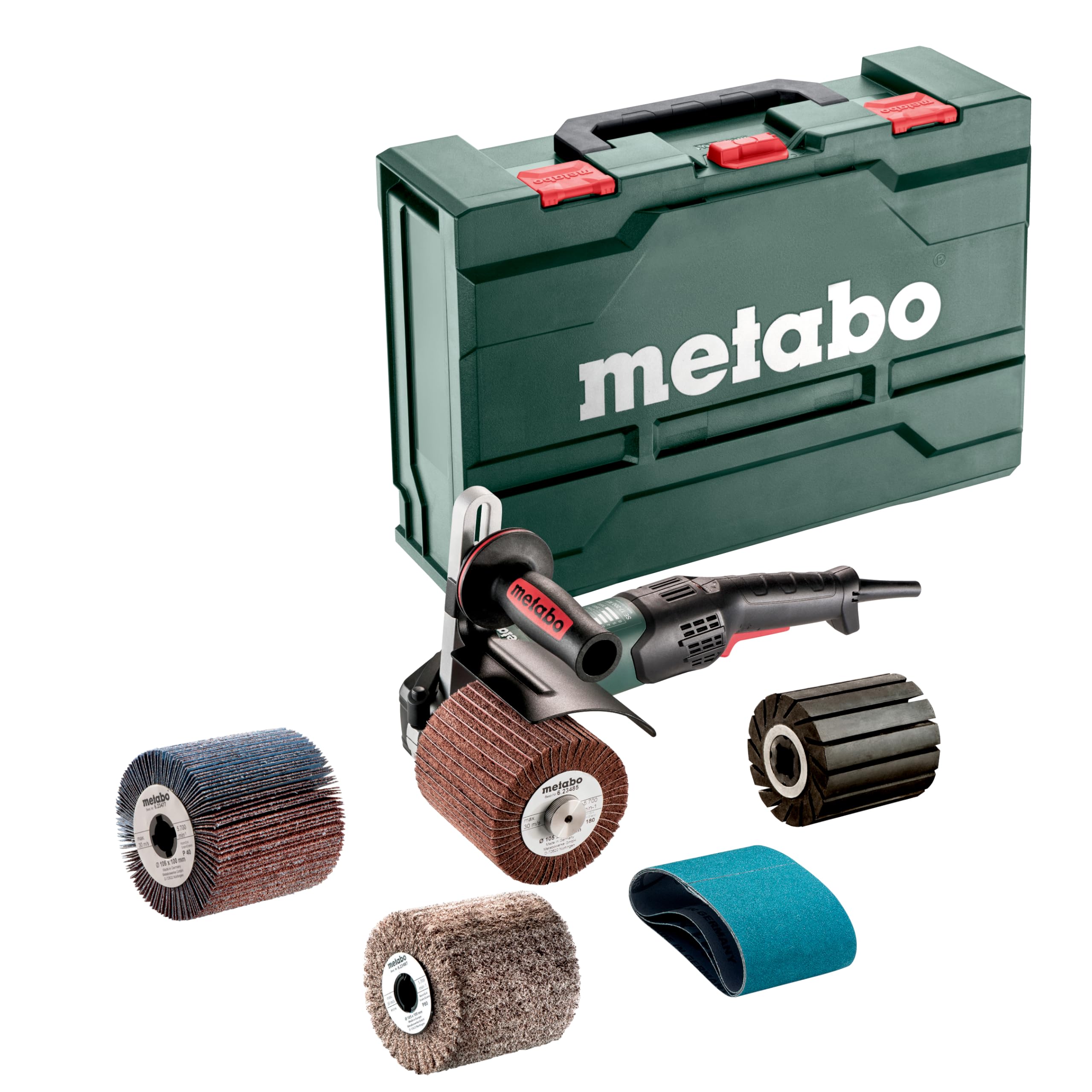 Metabo SE 17-200 RT Set, polisseuse professionnelle, 1700 W, pour inox