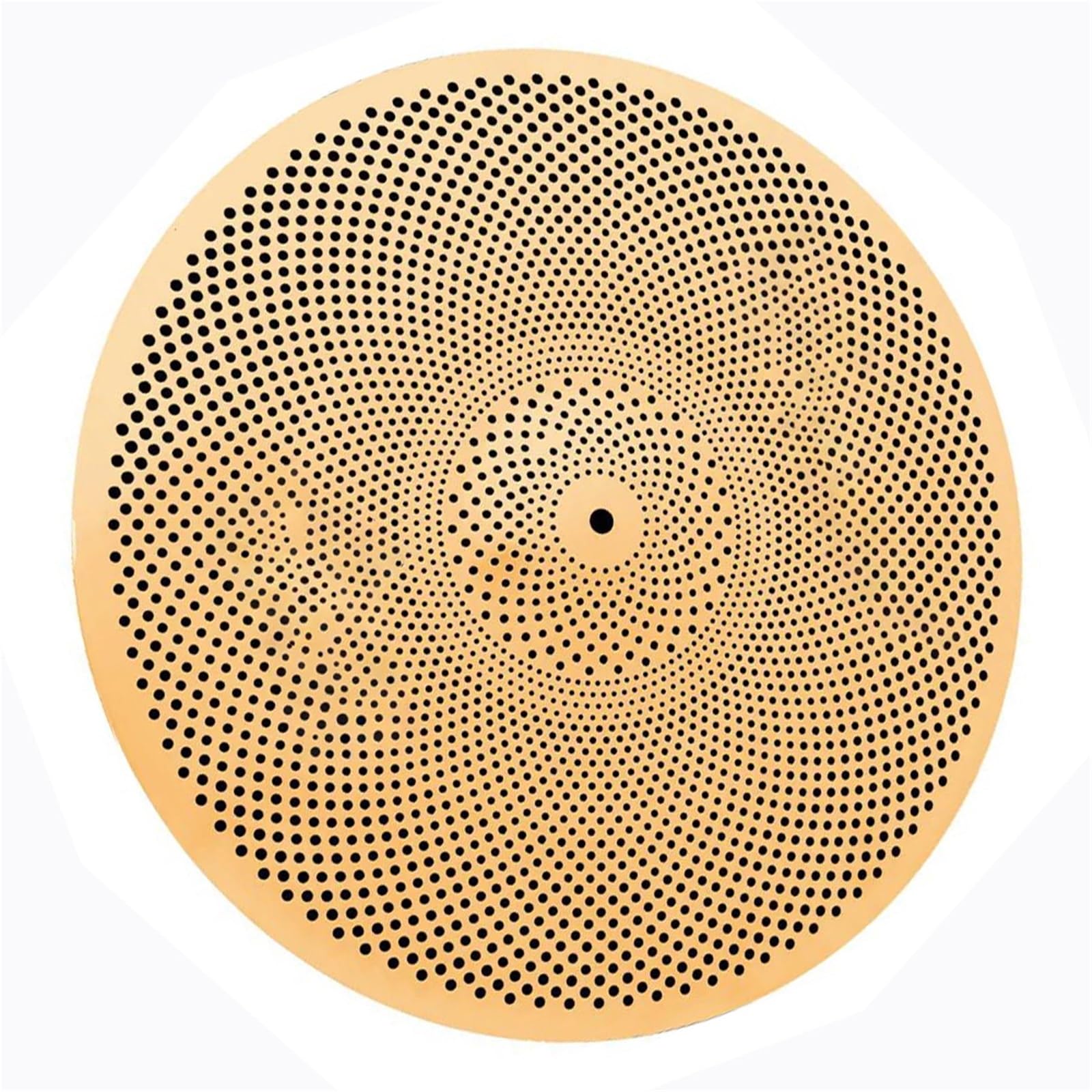 Becken 14" Crash Low Volume Becken Silent Silber/Golden/Schwarz/Bunt Für Schlagzeuger Und Anfänger(D)