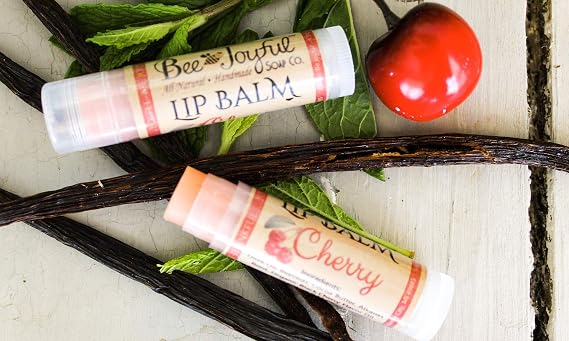 Lip Balm - CHERRY (4-Pack) All-Natural