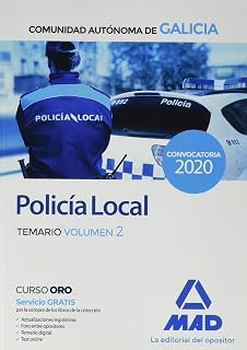 Policía local de la comunidad autónoma de galicia. Temario volumen 2