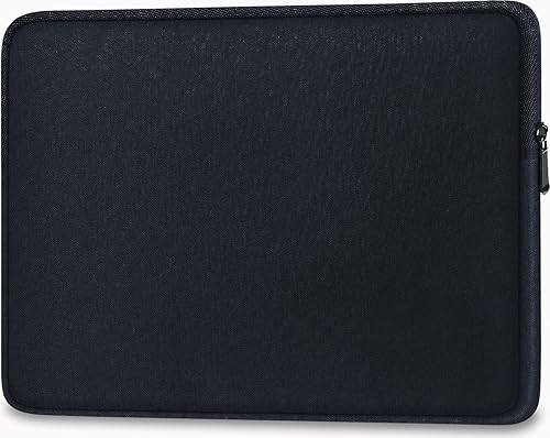 Miniatura 8 de Funda para laptop de 14 pulgadas, funda protectora a prueba de golpes para viajes, bolsa de transporte portátil resistente al agua compatible con