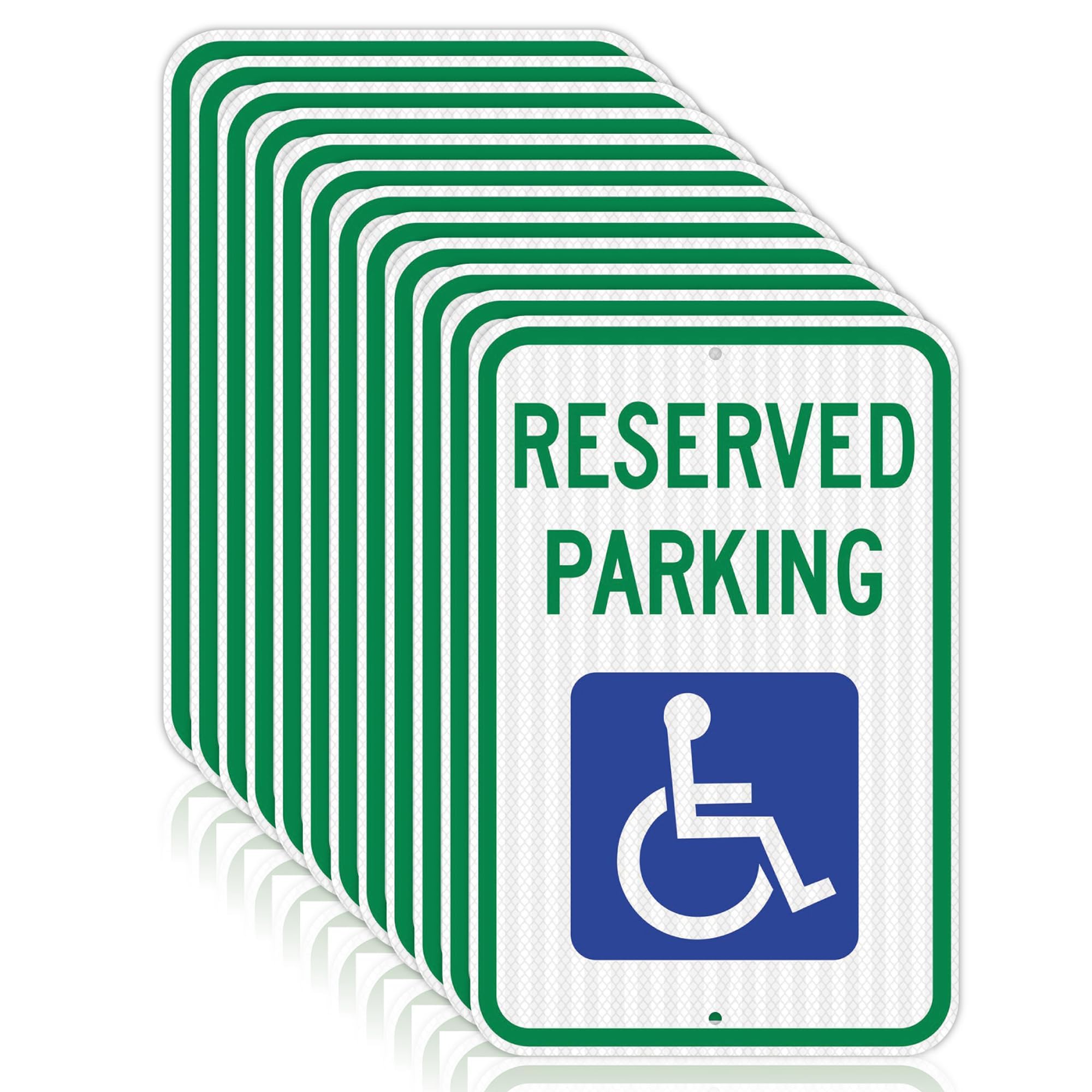 Señal de estacionamiento reservado