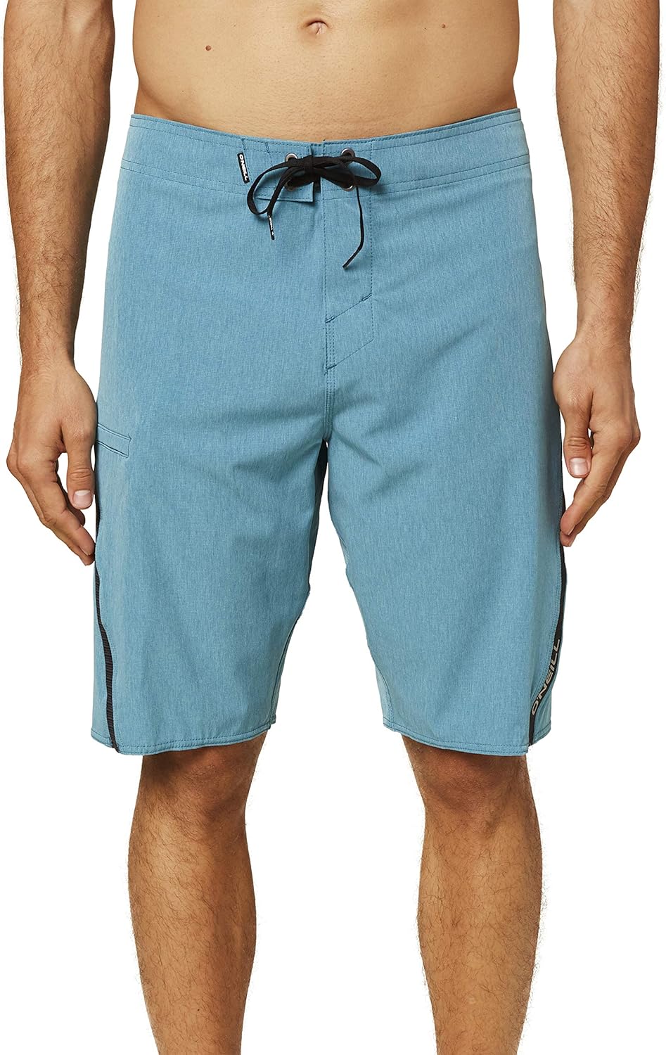 O'NEILL Men's Water Resistant Superfreak Swim Boardshorts, 21 Inch Outseam (Ocean / SU20, 30)