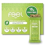 Feel Vegan Protein Bars | Matcha Latte | Keto | Gluten Free | Organic | 15g Plant Protein | Low Carb | High Protein | Dairy Free | Low Sugar | Nut, Grain, Soy Free | Non GMO | 10 Pack