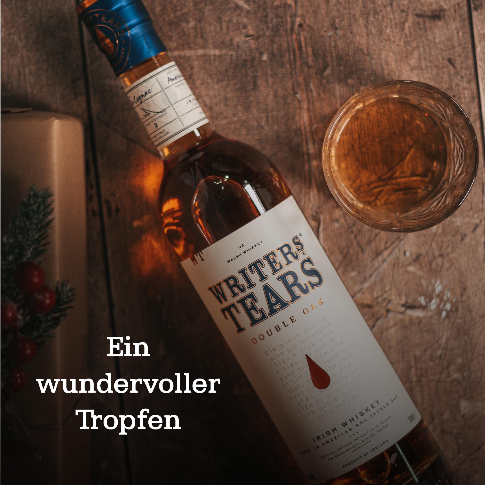 Writer's Tears DOUBLE OAK Irish Whiskey 46% Vol. 0,7l in Giftbox