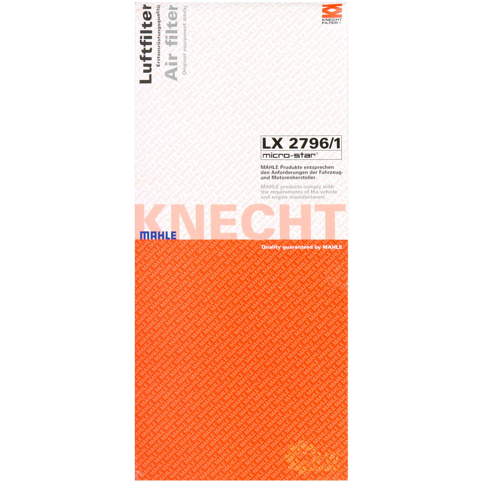 Paquete de inspección Kit de mantenimiento con filtro de aceite OX 404D, filtro de aire LX 2796/1, filtro de combustible KL 169/4D, tornillo de cierre