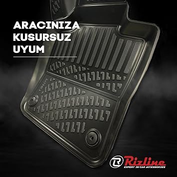Rizline Fiat Egea Hatchback EU 3D Pool Mat Compatible After 2015