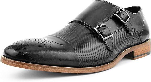 asher leather cap toe shoe