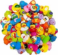 Arttyma Rubber Ducks Bulk 30-Pack - Assorted Duckies for Jeep Ducking, Bath Toys, Pool Floats & Party Favors