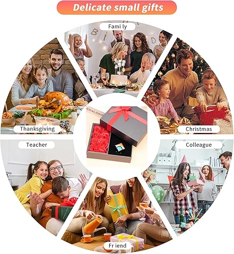 Miniatura 6 de Juguetes de escritorio, juguetes giratorios Cool-Gadgets Metal Kinetic-Desk-Toys Office EDC-Toy con base de silicona, herramientas para TDAH