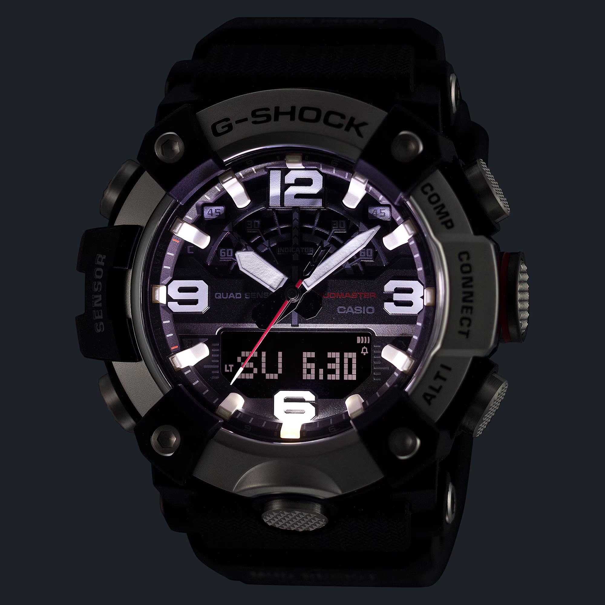 Casio G-Shock Master of G Mudmaster - Orologio da polso da uomo, al quarzo, analogico, digitale