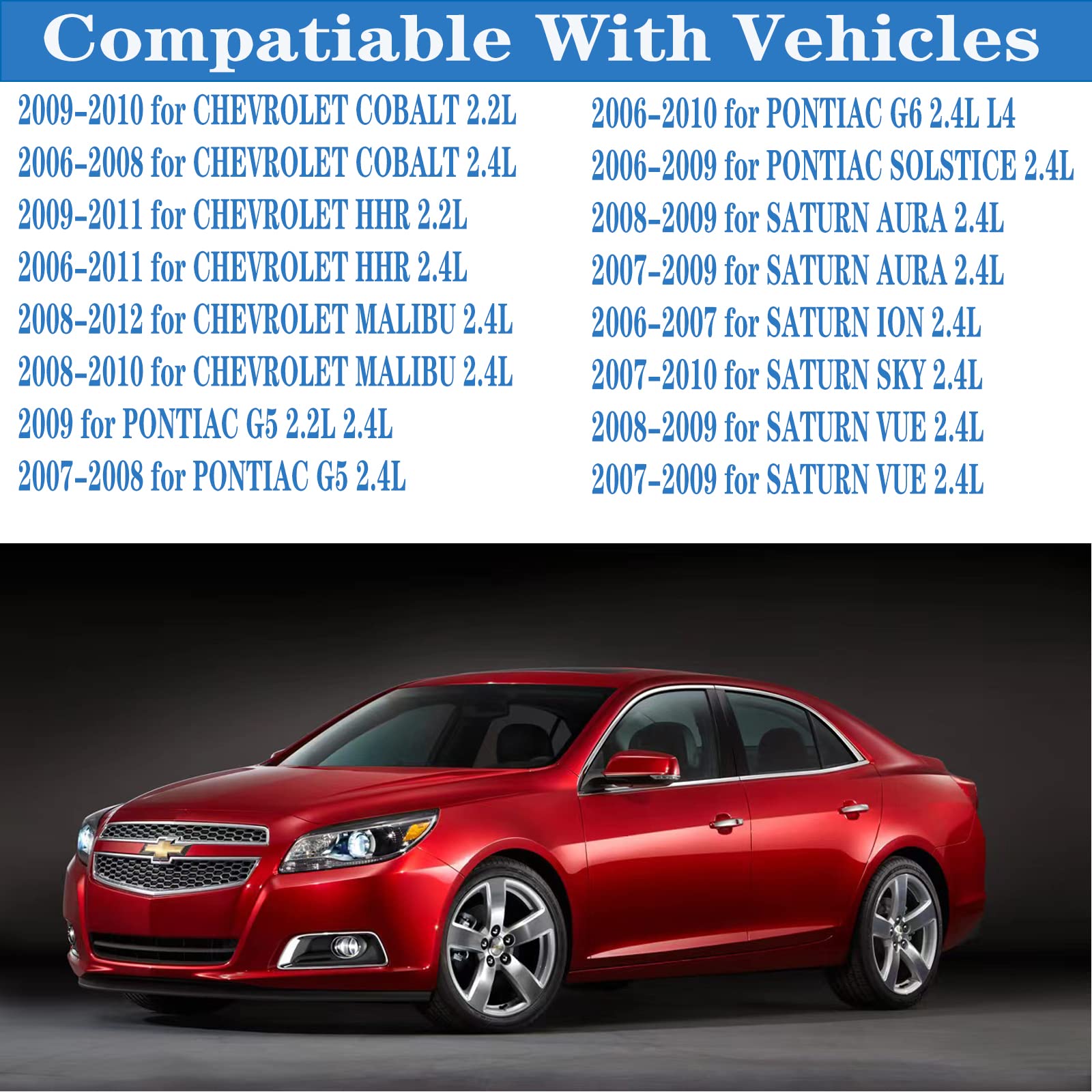 車のオイルレベルゲージ Compatible With Chevrolet For HHR 2006 2007 2008 For C エンジンバルブカバーガスケット Compatible With Saturn For Aura 2.4l L4 2008 2009  エンジンバルブガスケット Compatible With Chevrolet For Cobalt 2006 2007 2008 2  LoloWheat エンジンバルブシリンダーヘッドカバーガスケット シボレーマリブ2006-2012年式シボレー ...